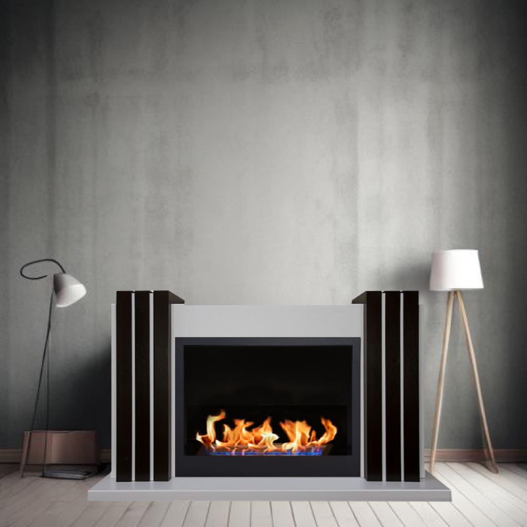 Биокамин в портале "Русский огонь" Манхэттен Нью с защитным и декоративным стеклом по цене 93 600 руб.