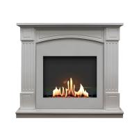 Биокамин в портале SteelHeat Chester, стекло Биокамин в портале SteelHeat Chester, стекло