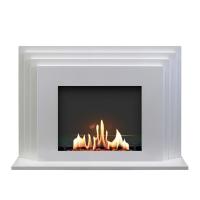 Биокамин в портале SteelHeat Amsterdam, стекло Биокамин в портале SteelHeat Amsterdam, стекло