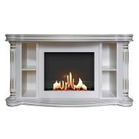 Биокамин в портале SteelHeat Romans, стекло Биокамин в портале SteelHeat Romans, стекло