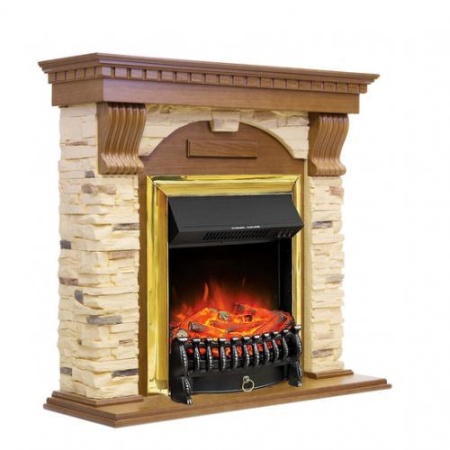 Dublin арочный сланец (дуб)+Fobos FX Brass