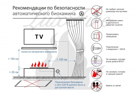 Автоматический биокамин Lux Fire Smart Flame 2000 RC INOX Автоматический биокамин Lux Fire Smart Flame 2000 RC INOX по цене 703 120 руб.