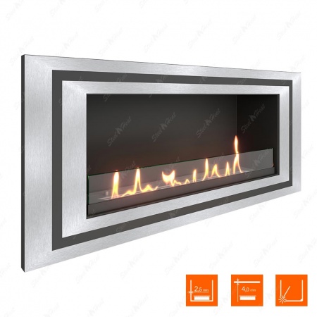 Биокамин SteelHeat LONG-D 900 XL стекло Биокамин SteelHeat LONG-D 900 XL стекло по цене 39 936 руб.