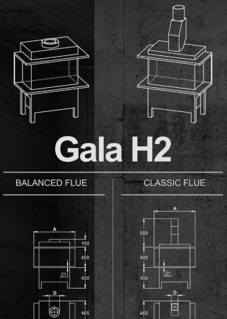 Газовая топка Vero Design GA 4 H2 
Газовая топка Vero Design GA 4 H2