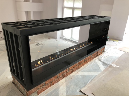 Встраиваемый сквозной очаг 1500 SappFire по цене 68 200 руб.