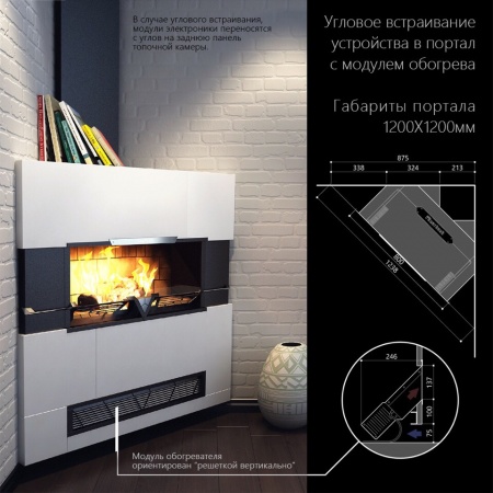 Электрокамин FEUERBACH Type-812 Электрокамин FEUERBACH Type-812