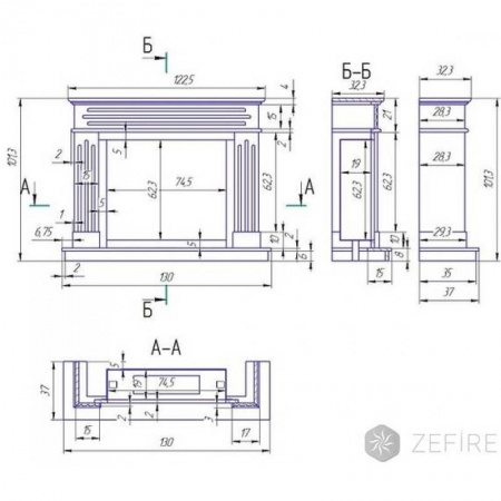 Биокамин ZeFire Варшава мрамор CREMA MARFIL Биокамин ZeFire Варшава мрамор CREMA MARFIL по цене 149 000 руб.